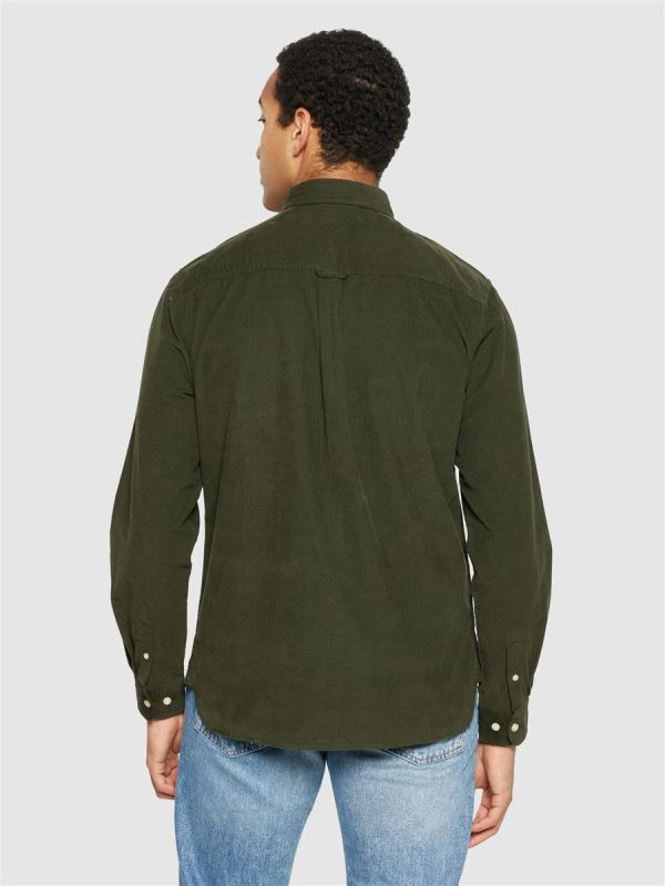 Regular Fit Corduroy Shirt Verkauf – Bild 5